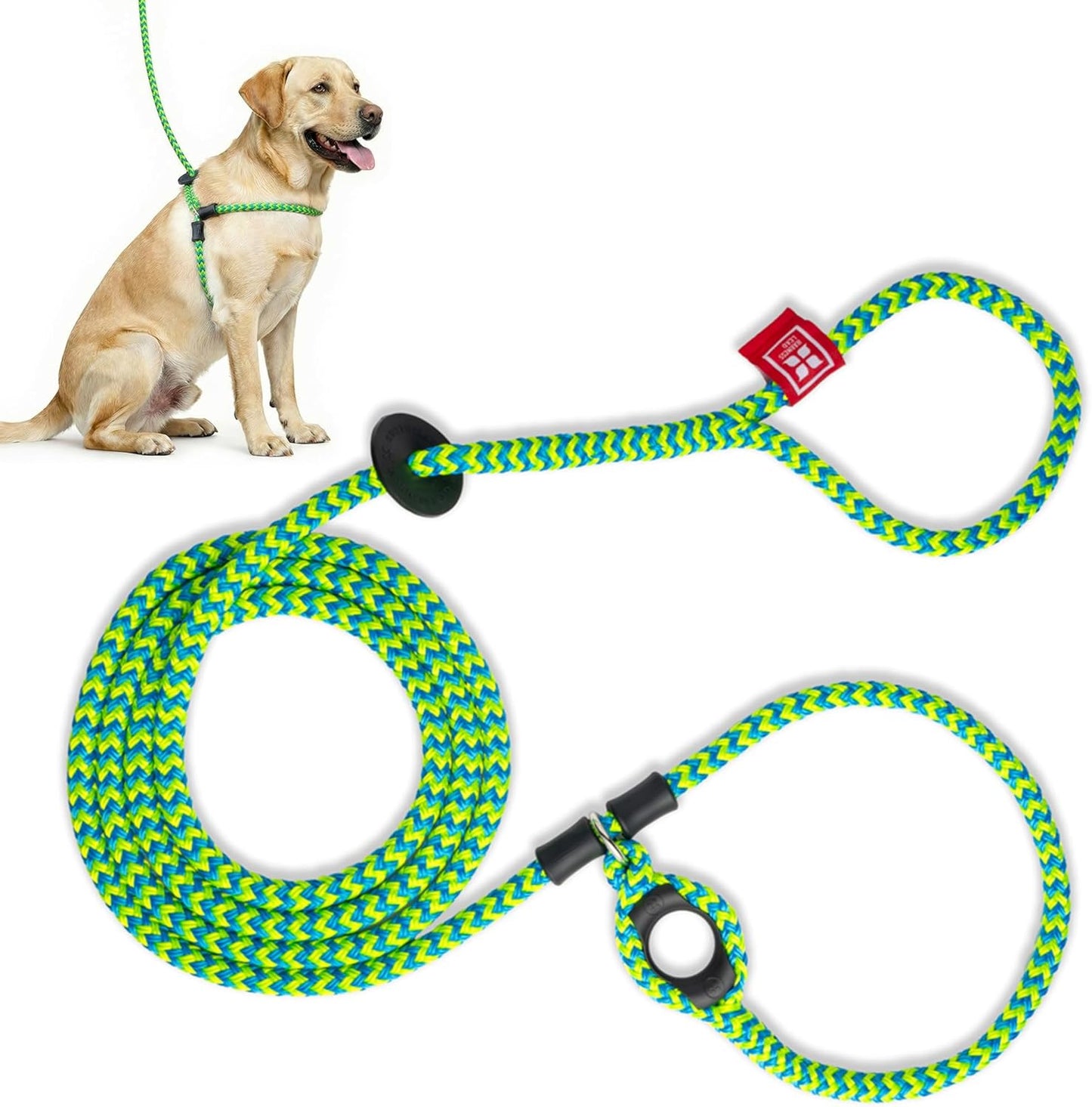 No Pull Dog Harness and Leash Set, anti Pull Dog Harness for All Breeds and Sizes, One-Piece Cushioned Rope Design Safely Prevents Escaping and Pulling (Small/Medium, Orange/Reflective)